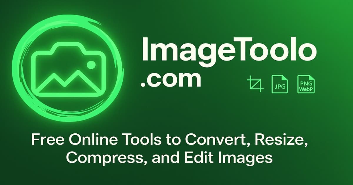 Welcome to ImageToolo: Your Ultimate Free Online Image Toolbox
