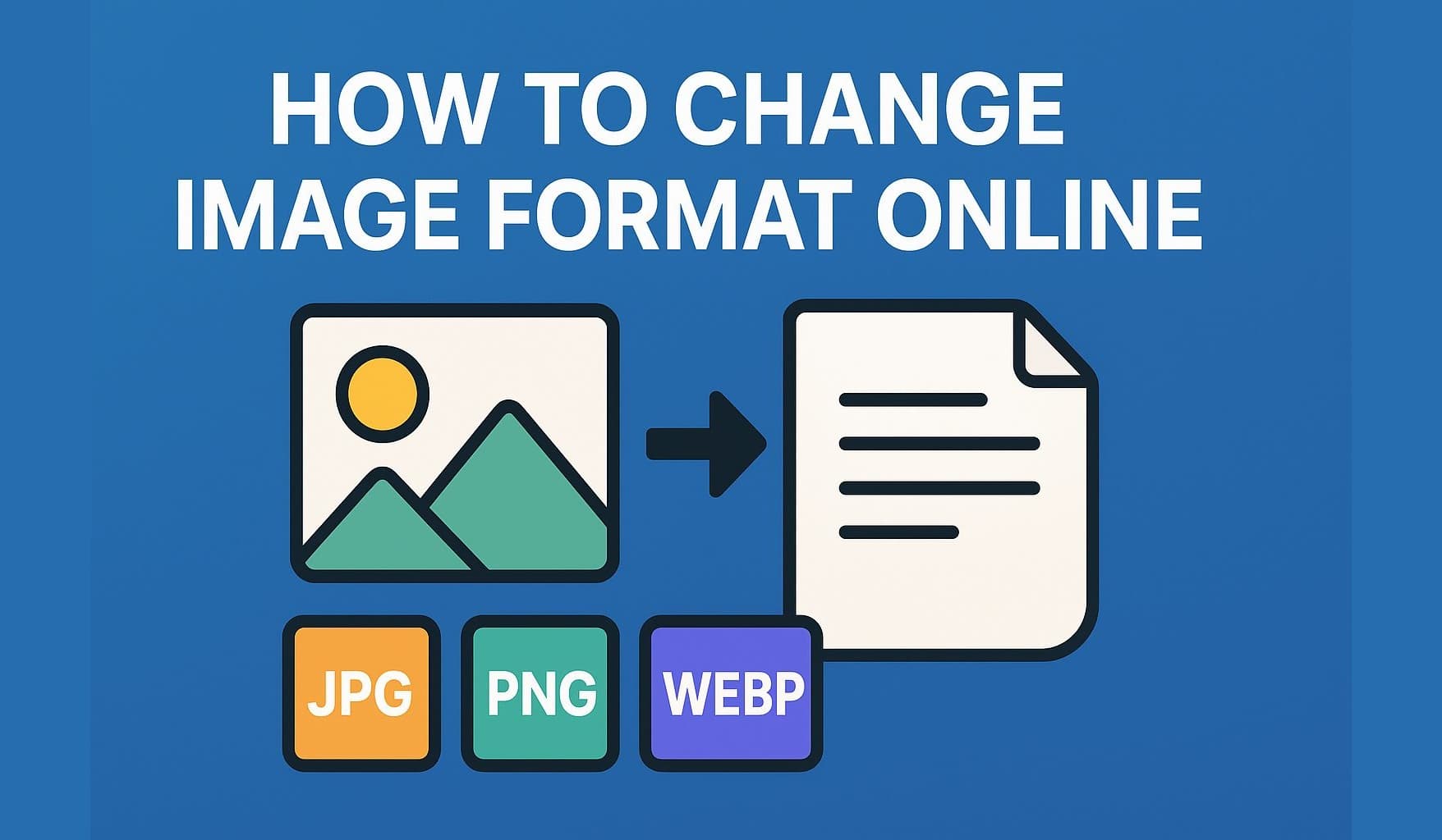 How to Change Image Format Online – Quick & Free Guide