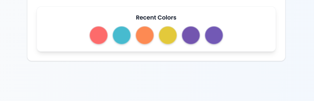 Build a complete color palette