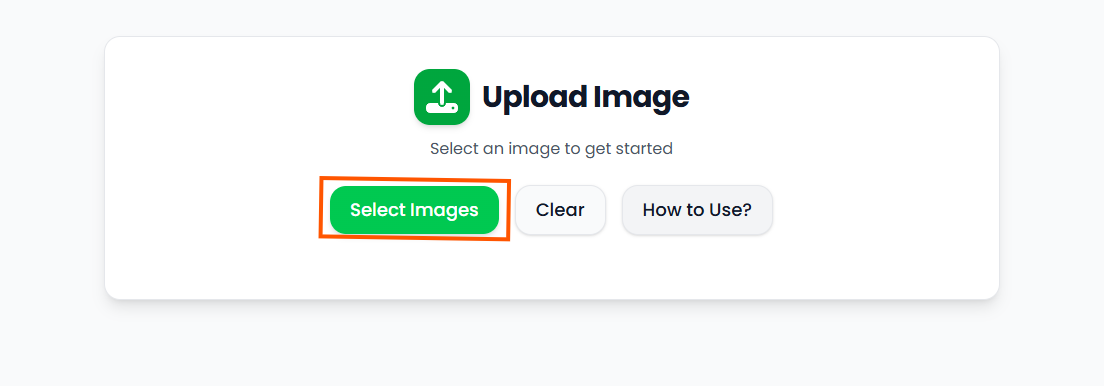Upload Image to Resize